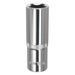 Sealey - SP1218D WallDrive® Socket 18mm Deep 1/2"Sq Drive Fully Polished Hand Tools Sealey - Sparks Warehouse