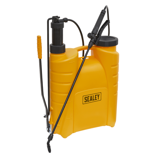 Sealey - SS4 Backpack Sprayer 16ltr Janitorial / Garden & Leisure Sealey - Sparks Warehouse