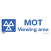 Sealey - SS50V10 MOT Viewing Area - Warning Safety Sign - Self-Adhesive Vinyl - Pack of 10 Safety Products Sealey - Sparks Warehouse