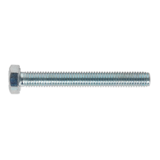 Sealey - SS540 HT Setscrew M5 x 40mm 8.8 Zinc DIN 933 Pack of 50 Consumables Sealey - Sparks Warehouse