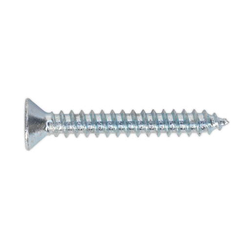 Sealey - ST3525 Self Tapping Screw 3.5 x 25mm Countersunk Pozi DIN 7982 Pack of 100 Consumables Sealey - Sparks Warehouse