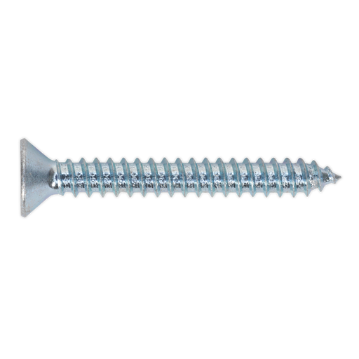 Sealey - ST4838 Self Tapping Screw 4.8 x 38mm Countersunk Pozi DIN 7982 Pack of 100 Consumables Sealey - Sparks Warehouse