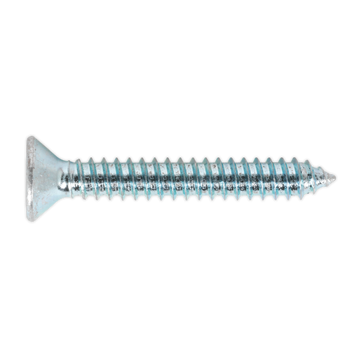 Sealey - ST6344 Self Tapping Screw 6.3 x 44mm Countersunk Pozi DIN 7982 Pack of 100 Consumables Sealey - Sparks Warehouse