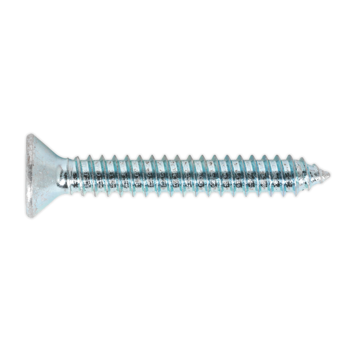 Sealey - ST6344 Self Tapping Screw 6.3 x 44mm Countersunk Pozi DIN 7982 Pack of 100 Consumables Sealey - Sparks Warehouse