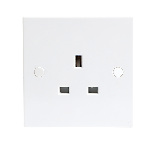 Knightsbridge SN7000U 13A 1G Unswitched Socket KB Knightsbridge - Sparks Warehouse