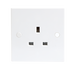 Knightsbridge SN7000U 13A 1G Unswitched Socket KB Knightsbridge - Sparks Warehouse