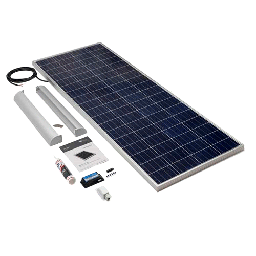 SOLAR TECHNOLOGY - 200wp Motorhome Kit  Alloy Aero Fitting Kit