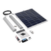 SOLAR TECHNOLOGY - 80wp Motorhome Kit  Alloy Aero Fitting Kit