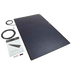 SOLAR TECHNOLOGY - 100wp Flexi PV Kit  Black  Rear Cable