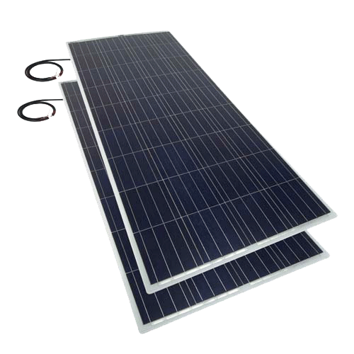 SOLAR TECHNOLOGY - 150wp Flexi PV Kit  Rear Cable  Bulk Pack (2 pan