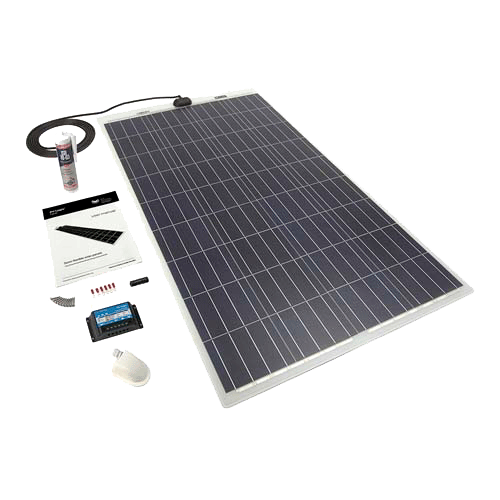 SOLAR TECHNOLOGY - 2 x 60wp Roof / Deck Top Kit