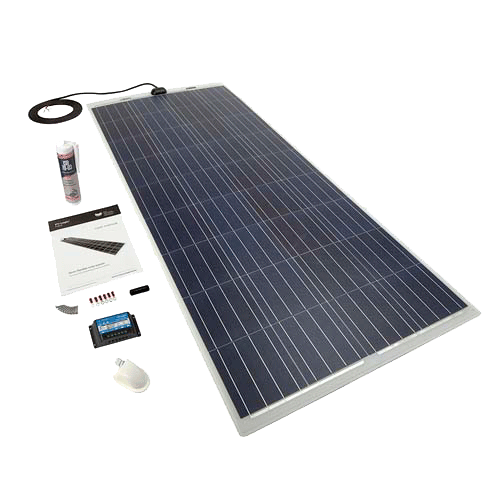 SOLAR TECHNOLOGY - 150wp Roof / Deck Top Kit  Top Cable