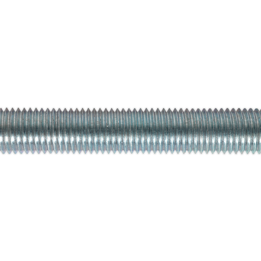 Sealey - STUD16 Studding M16 x 1m Zinc DIN 975 Pack of 5 Consumables Sealey - Sparks Warehouse