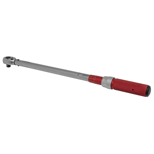 Sealey - Torque Wrench Micrometer Style 1/2"Sq Drive 60-330Nm - Calibrated Hand Tools Sealey - Sparks Warehouse
