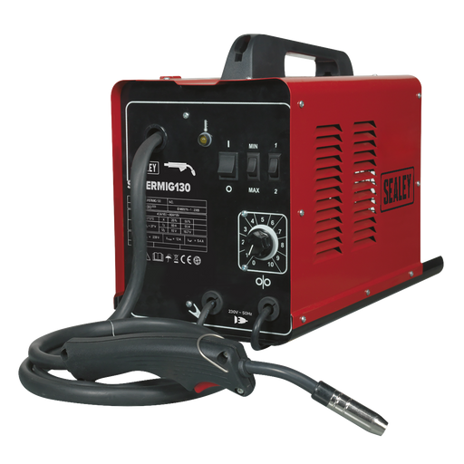 Sealey - SUPERMIG130 Mini MIG Welder 130Amp 230V Welding & Cutting Sealey - Sparks Warehouse