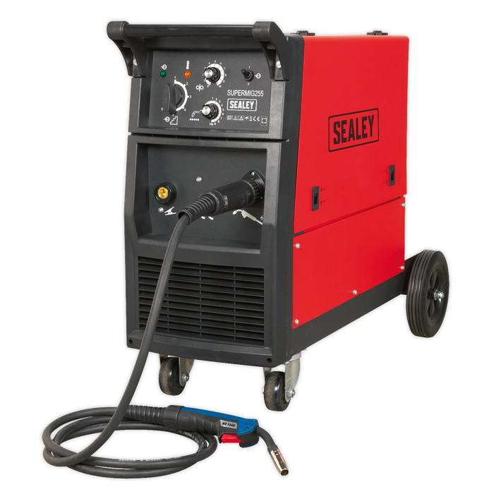 Sealey - SUPERMIG255 Professional MIG Welder 250Amp 230V with Binzel® Euro Torch Welding & Cutting Sealey - Sparks Warehouse