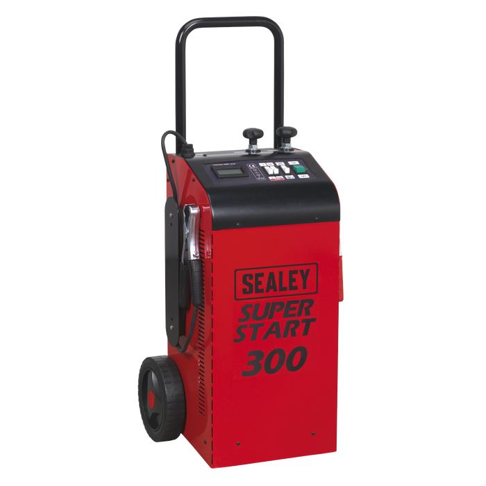 Sealey - SUPERSTART300 Starter/Charger 300Amp 12/24V Garage & Workshop Sealey - Sparks Warehouse