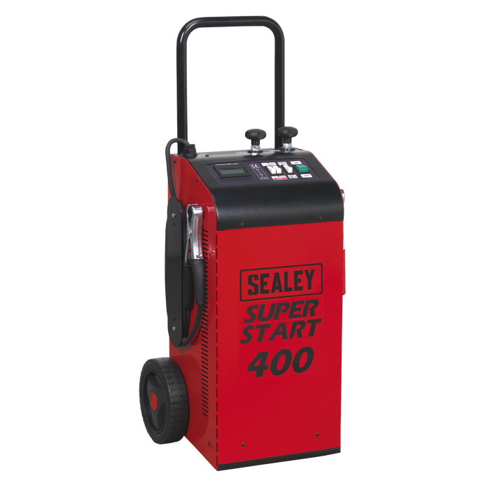 Sealey - SUPERSTART400 Starter/Charger 400Amp 12/24V Garage & Workshop Sealey - Sparks Warehouse