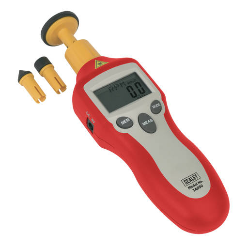 Sealey - TA050 Digital Tachometer Contact/Non-Contact Vehicle Service Tools Sealey - Sparks Warehouse