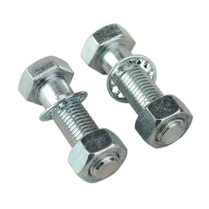 Sealey - TB27 Tow Ball Bolts & Nuts M16 x 55mm Pack of 2 Janitorial / Garden & Leisure Sealey - Sparks Warehouse