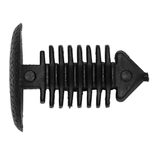 Sealey - TCFT1418 Fir Tree Clip, Carpet/Trim, Black, Ø14mm x 18mm, GM - Pack of 20 Consumables Sealey - Sparks Warehouse