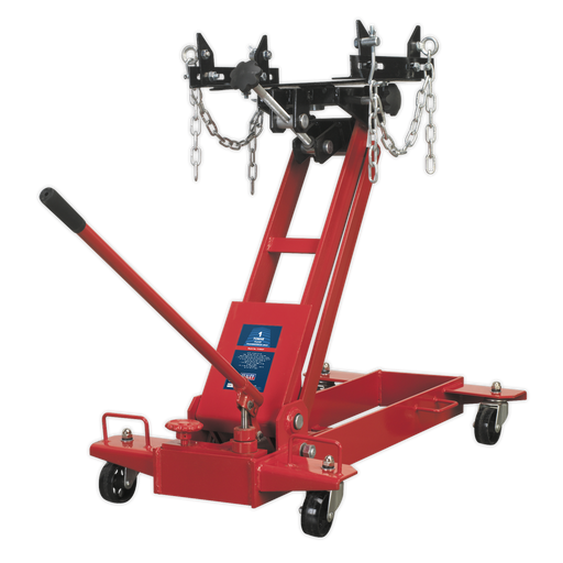 Sealey - TJ1000F Transmission Jack 1tonne Floor Jacking & Lifting Sealey - Sparks Warehouse