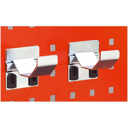 Sealey - TTS24 Pipe Bracket Ø60mm Pack of 2 Storage & Workstations Sealey - Sparks Warehouse