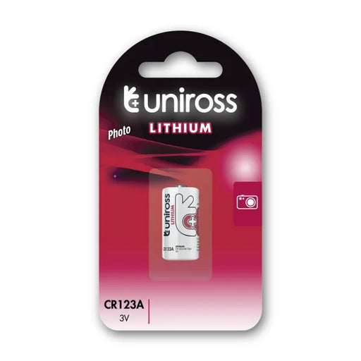 UNIROSS - Uniross CR123A (DL123A) 3V LITHIUM (C1)