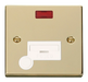 Scolmore VPBR053WH - 13A Fused Connection Unit With Flex Outlet + Neon - White Deco Scolmore - Sparks Warehouse