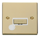 Scolmore VPBR550WH - 13A Fused ‘Ingot’ Connection Unit With Flex Outlet - White Deco Scolmore - Sparks Warehouse