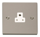 Scolmore VPPN039WH - 2A Round Pin Socket Outlet - White Deco Scolmore - Sparks Warehouse