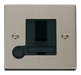 Scolmore VPSS051BK - 13A Fused Switched Connection Unit With Flex Outlet - Black Deco Scolmore - Sparks Warehouse
