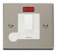 Scolmore VPSS052WH - 13A Fused Switched Connection Unit With Flex Outlet + Neon - White Deco Scolmore - Sparks Warehouse