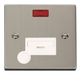 Scolmore VPSS053WH - 13A Fused Connection Unit With Flex Outlet + Neon - White Deco Scolmore - Sparks Warehouse