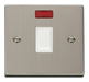 Scolmore VPSS623WH - 20A 1 Gang DP Switch + Neon - White Deco Scolmore - Sparks Warehouse