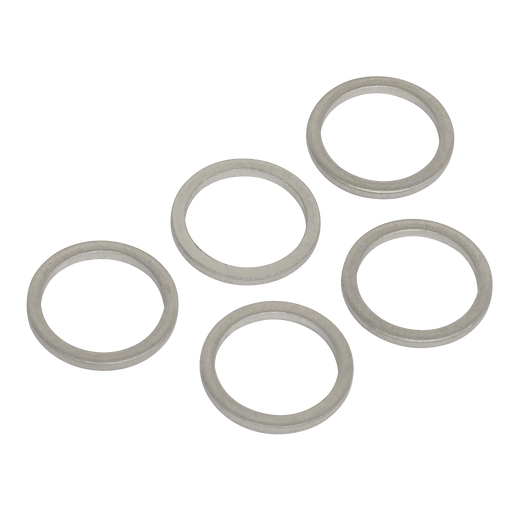 Sealey - Sump Plug Washer M13 - Pack of 5 Vehicle Service Tools Sealey - Sparks Warehouse