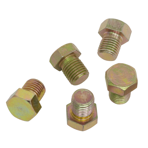 Sealey - Sump Plug M13 - Pack of 5 Vehicle Service Tools Sealey - Sparks Warehouse