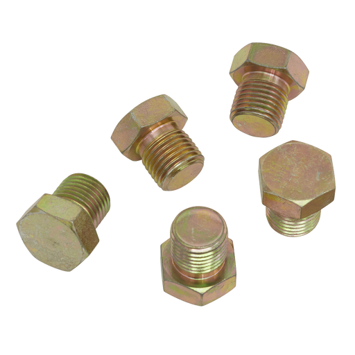 Sealey - Sump Plug M15 - Pack of 5 Vehicle Service Tools Sealey - Sparks Warehouse