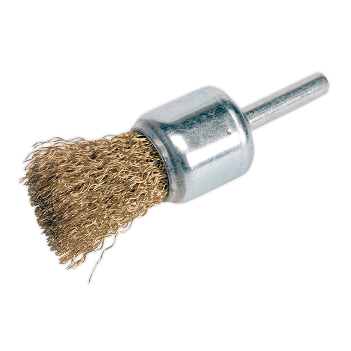 Sealey - VS1803 Flat Top Decarbonising Brush 24mm Consumables Sealey - Sparks Warehouse