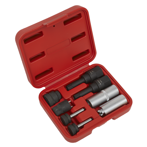Sealey - VS2068 Diesel Injector Repair Socket Set 8pc Vehicle Service Tools Sealey - Sparks Warehouse