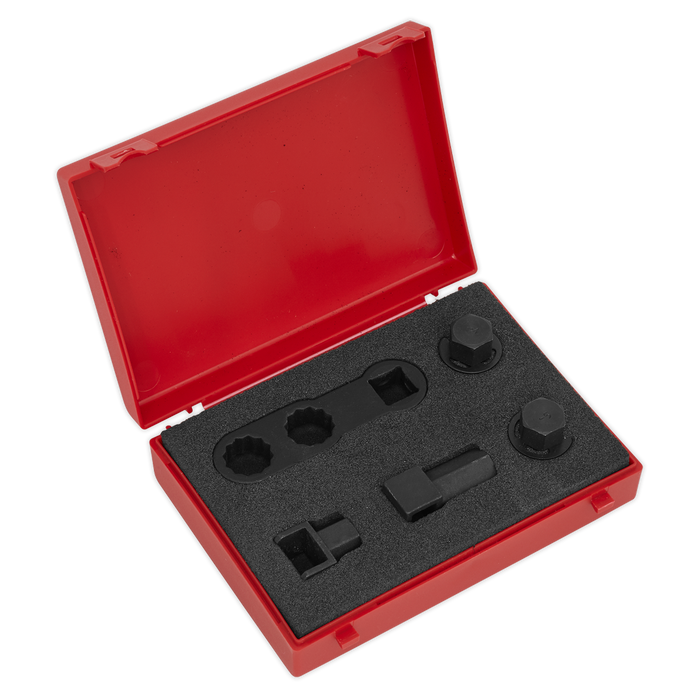 Sealey - VS5188 Auxiliary Belt Tensioner Tool Set 1/2"Sq Drive - 5pc Vehicle Service Tools Sealey - Sparks Warehouse
