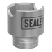 Sealey - VS6450 Fuel Filter Socket 1/2"Sq Drive 32mm - Ford 2.0TDCi Vehicle Service Tools Sealey - Sparks Warehouse