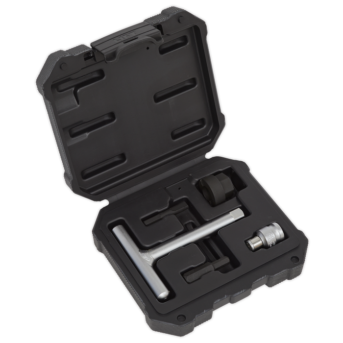 Sealey - VS673 Plastic Oil Drain Plug Driver Kit 5pc Vehicle Service Tools Sealey - Sparks Warehouse