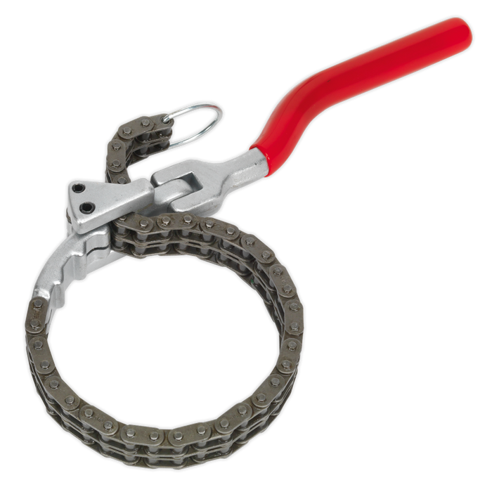 Sealey - VS936 Oil Filter Chain Wrench Ø60-105mm Vehicle Service Tools Sealey - Sparks Warehouse