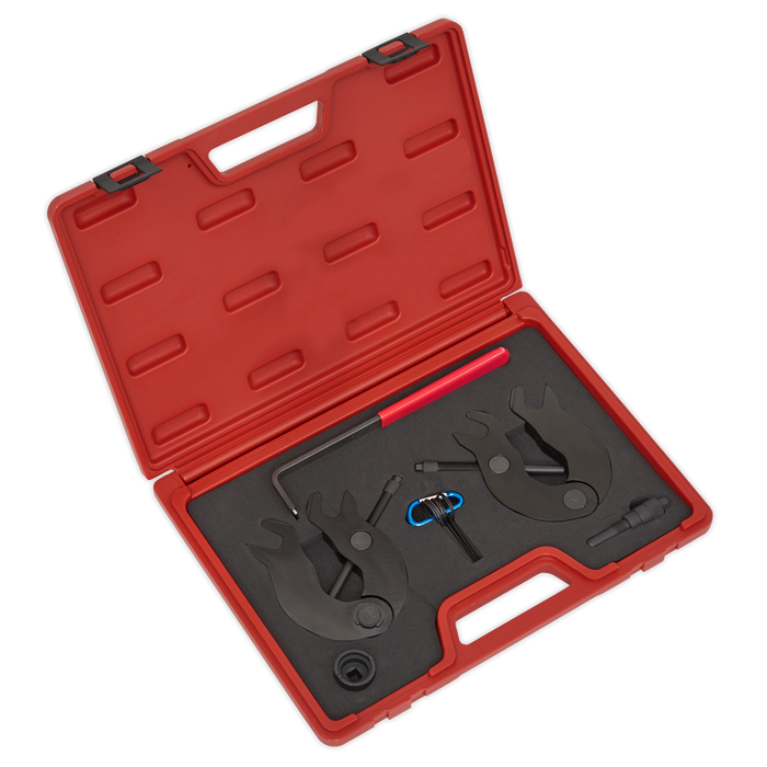 Sealey - VSE5051A Petrol Engine Timing Tool Kit - Audi 3.0 V6 30v - Belt Drive Vehicle Service Tools Sealey - Sparks Warehouse