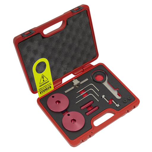 Sealey - VSE5640 Diesel Engine Timing Tool Kit - Ford 2.0TDCi EcoBlue - Belt Drive Vehicle Service Tools Sealey - Sparks Warehouse