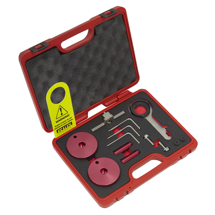 Sealey - VSE5640 Diesel Engine Timing Tool Kit - Ford 2.0TDCi EcoBlue - Belt Drive Vehicle Service Tools Sealey - Sparks Warehouse