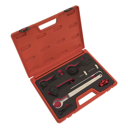 Sealey - VSE5760 Petrol Engine Timing Tool Kit - VAG 1.0, 1.2, 1.4 TSi - Belt Drive Vehicle Service Tools Sealey - Sparks Warehouse