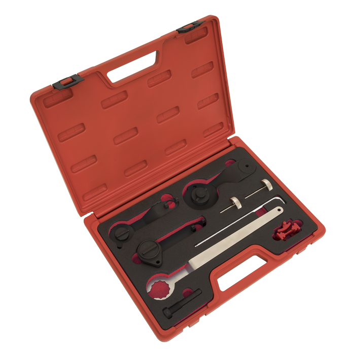 Sealey - VSE5760 Petrol Engine Timing Tool Kit - VAG 1.0, 1.2, 1.4 TSi - Belt Drive Vehicle Service Tools Sealey - Sparks Warehouse