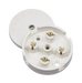 Scolmore WA070 - 5A Junction Box Selective Entry 4 Terminal – White Essentials Scolmore - Sparks Warehouse